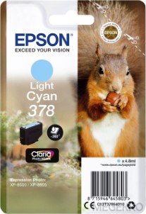 Epson Inktcartridge 378 T3785 lichtblauw