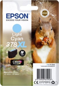 Epson Inktcartridge 378XL T3795 lichtblauw