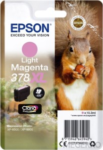 Epson Inktcartridge 378XL T3796 lichtrood