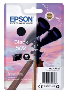 Epson Inktcartridge 502 T02V1 zwart