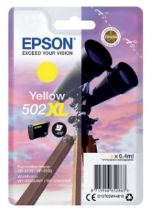 Epson Inktcartridge 502XL T02W4 geel HC