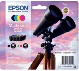 Epson Inktcartridge 502 T02V6 zwart plus 3 kleuren