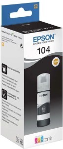 Epson 104 EcoTank Inktfles | Zwart