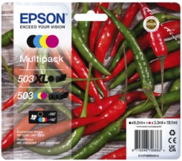 Epson Inktcartridge 503XL|503 T09R94 zwart plus 3 kleuren