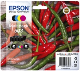 Epson Inktcartridge 503 T09Q64 zwart plus 3 kleuren