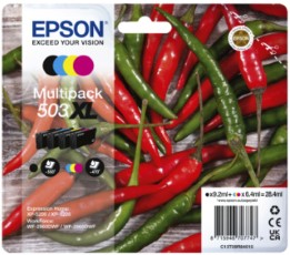 Epson Inktcartridge 503XL T09R64 zwart plus 3 kleuren