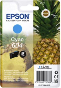 Epson Inktcartridge 604 T10G24 blauw