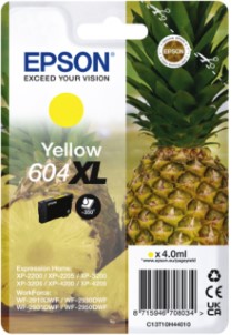 Epson Inktcartridge 604XL T10H44 geel