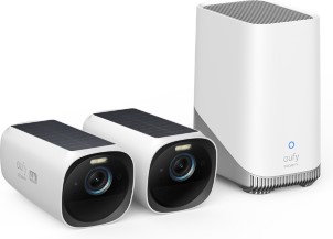 Eufy Security EufyCam 3 Set met 2 cameras 4K draadloos Beveiligingscamerasysteem met ge