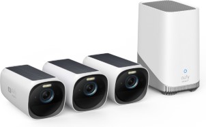 Eufy Security EufyCam 3 Set met 3 cameras 4K draadloos Beveiligingscamerasysteem met ge