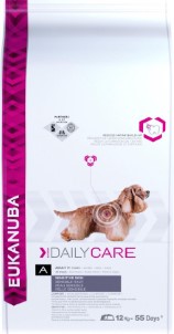 Eukanuba Daily Care Medium Breed Sensitive Skin Hondenvoer | 12 KG
