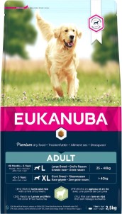 Eukanuba Dog Adult Large Breed Lam|Rijst Hondenvoer | 2,5 KG