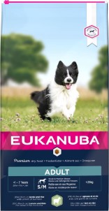 Eukanuba Dog Adult Small|Medium Breed Lamb|Rice | 12 KG