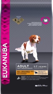 Eukanuba Dog Adult Small en Medium Breed Lam|Rijst Hondenvoer | 2.5 KG