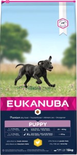 Eukanuba Dog Puppy Large Breed Kip Puppyvoer | 15 KG