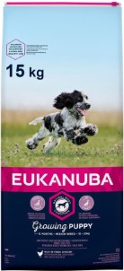 Eukanuba Dog Puppy Medium Breed Kip Puppyvoer | 15 KG