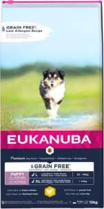Eukanuba Dog Junior Grainfree Chicken Large | 12 KG