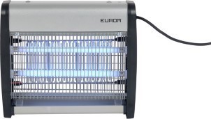 Eurom insectenlamp Fly Away Metal 50 meter bereik UV licht Grijs