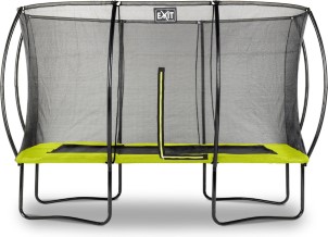 Exit Silhouette trampoline 244x366cm groen