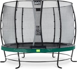 Exit Elegant trampoline 305cm met Economy veiligheidsnet groen