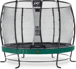 Exit Elegant Premium trampoline 305cm met Deluxe veiligheidsnet groen
