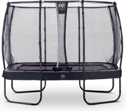 Exit Elegant Premium trampoline 214x366cm met Deluxe veiligheidsnet zwart