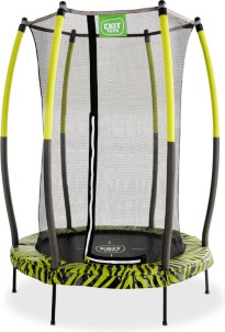 Exit Tiggy junior trampoline met veiligheidsnet 140cm zwart|groen