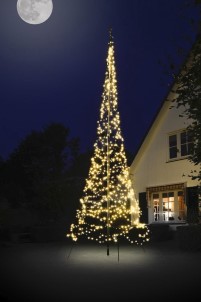 Fairybell LED Buiten Kerstboom voor in de vlaggenmast 6 meter 900LEDs Warm wit