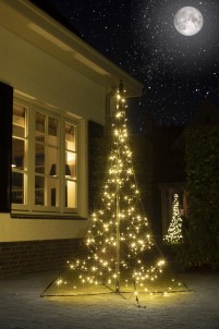 Fairybell Kerstboom voor buiten All Surface | Geschikt voor alle ondergronden 200CM 240LED Warm wit