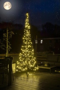 Fairybell Kerstboom voor buiten All Surface | Geschikt voor alle ondergronden 300CM 320LED Warm wit met twinkle