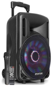Retourdeal Fenton FT10LED karaoke speaker 450W 10 inch met LED