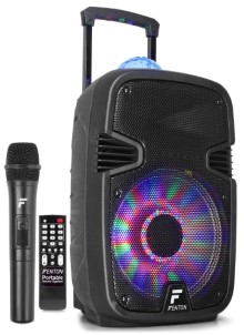 Retourdeal Fenton FT12JB karaoke speaker 700W 12 inch met LED