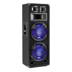Retourdeal Fenton BS210 disco speaker 2x 10 inch met LEDs 800W