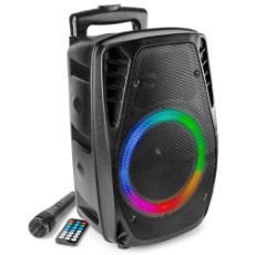 Fenton FT8LED MK2 accu speaker met Bluetooth 300W