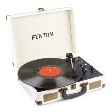 Fenton RP115G retro platenspeler met Bluetooth en USB Creme
