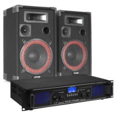 Fenton FPL500 Bluetooth en mp3 geluidsinstallatie klasse D 500W
