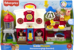 Fisher Price Little People Dierenverzorgingsboerderij Speelfigurenset