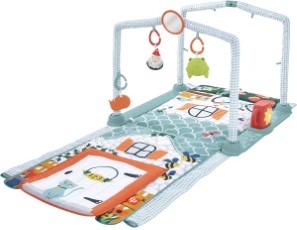 Fisher Price 3 in 1 Kruipen en Spelen Activirteitenspeelmat Babygym Baby Speelgoed
