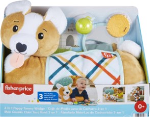Fisher Price 3 in 1 Puppy Tummy Wedge Baby Speelgoed