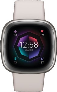 Fitbit Sense 2 Smartwatch dames en heren Wit