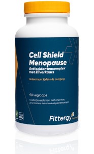 Fittergy Cell Shield Menopause Antioxidantencomplex met Zilverkaars 90 capsules