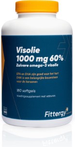 Fittergy Visolie 1000 mg 60 procent 180 softgels