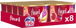 Fleuril Renew Color Caps Wasmiddel Capsules Voordeelverpakking 8 x 12 wasbeurten