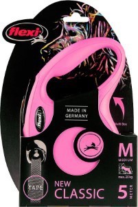 Flexi Rollijn Classic Tape M 5m Roze