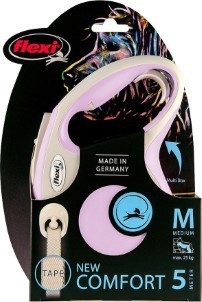 Flexi Rollijn New Comfort Tape M 5 Meter Roze