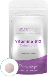 Flinndal Vitamine B12 Zuigtabletten | 90 Tabletten