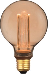 Freelight Led Lamp Gold 95mm 5 Watt incl. Dimmer
