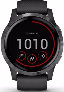 Garmin Vivoactive 4 Health Smartwatch Sporthorloge met GPS Tracker 5ATM Waterdicht Zwart|Gunmetal