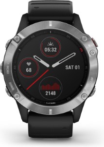 Garmin Fenix 6 Multisport Smartwatch Geavanceerde GPS Tracker Multisport 10ATM Waterdicht Zwart