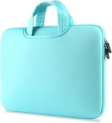Geeek Airbag MacBook 2 in 1 sleeve | tas voor Macbook 12 inch | Macbook Air 11 inch Mint